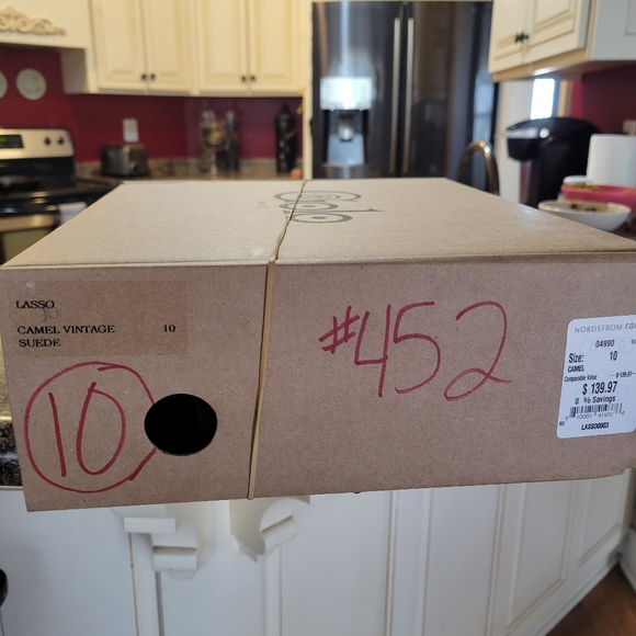 GOLO Lasso Western Leather Boot in Camel Vinyage Suede GOLO #951 - Picture 6 of 6